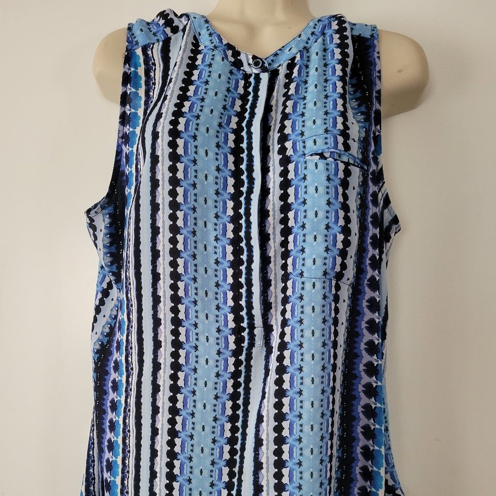 Premise Studio Women's Blue Top /Blouse Sz XL